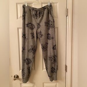 LuLaRoe Gray and Black Joggers Comfortable Sweatpants